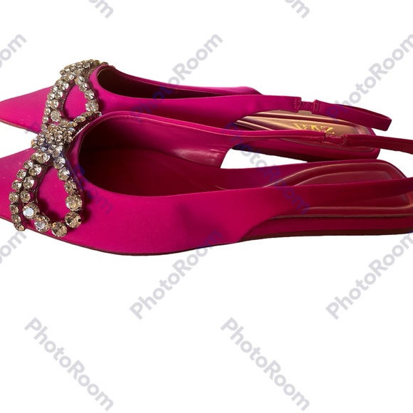 New Zara rhinestone flats - Picture 2 of 8